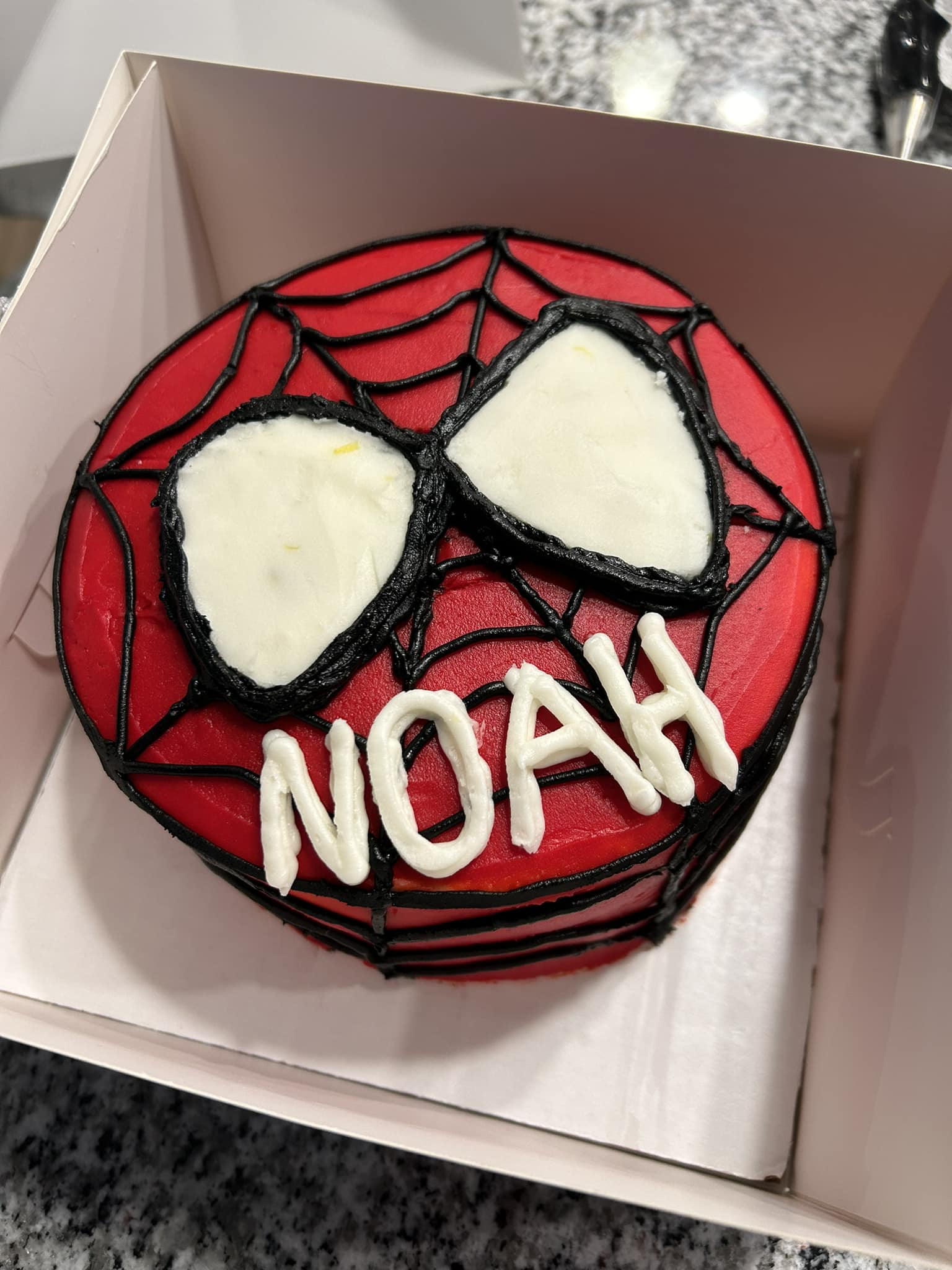 Spiderman_Cake